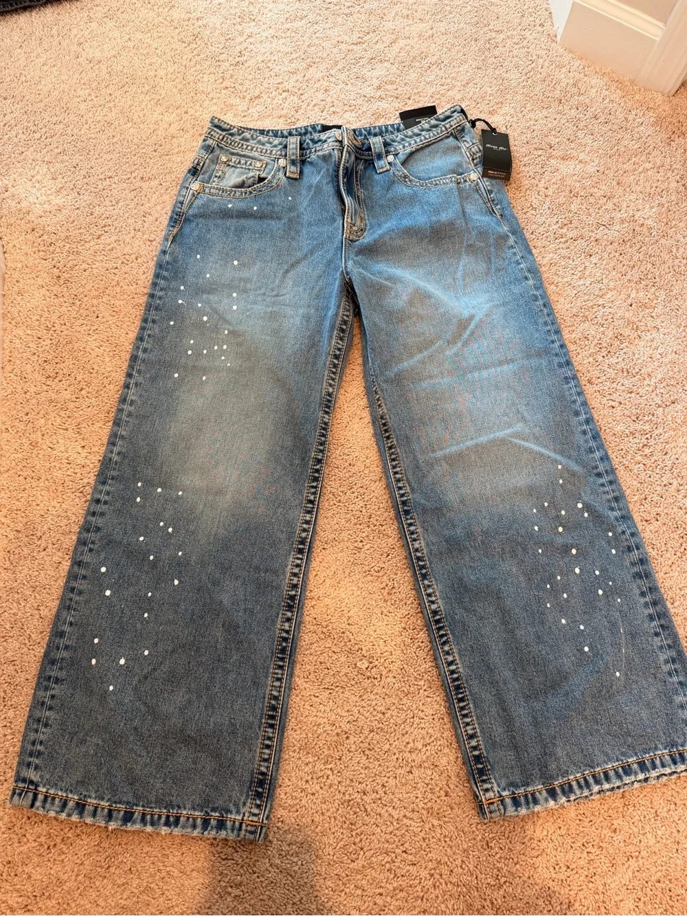 Women’s Miss Me Lyric low rise baggy jeans